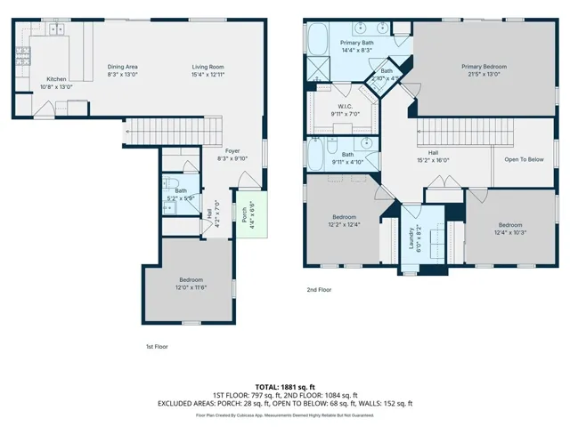 Floor plans with room dimensions