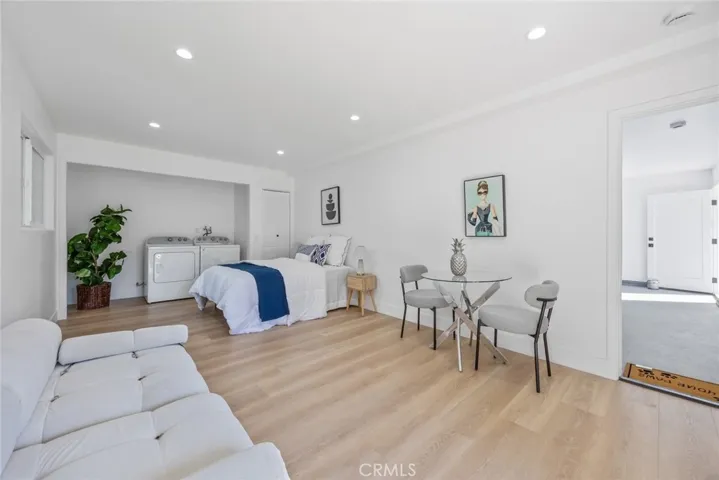 Backyard and lower level