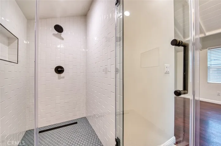 Brand new spacious shower