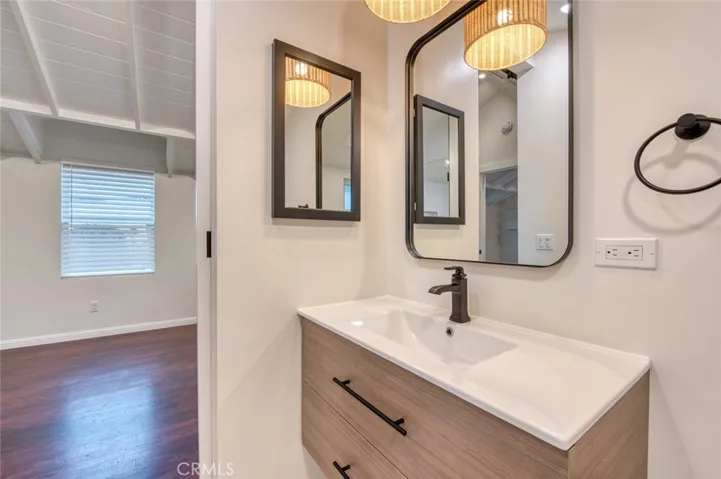 New fixtures in bathroom