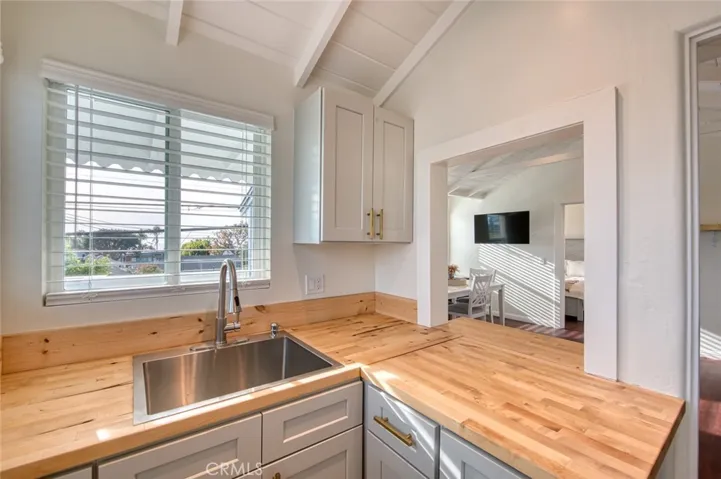 Kitchen with Ocean View