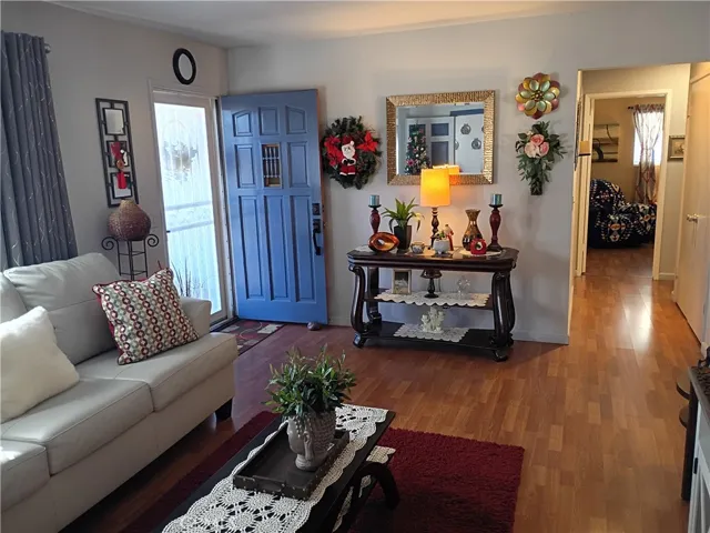 Front entry with hall to bedrooms.