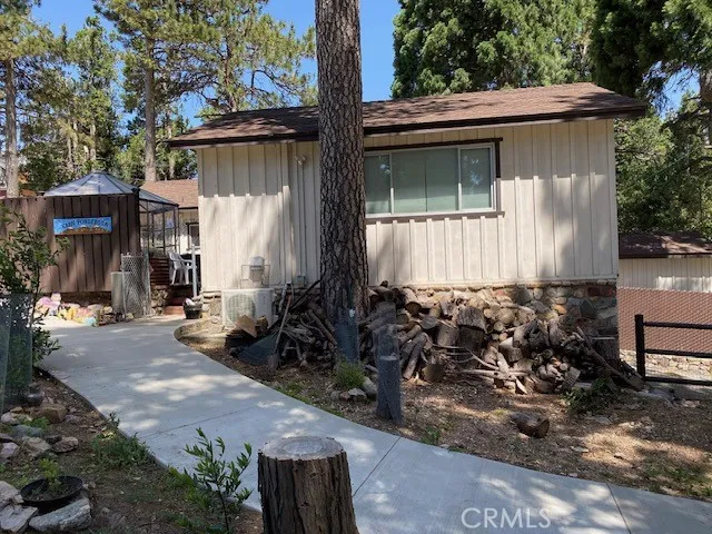This is a side view of the Main House.
