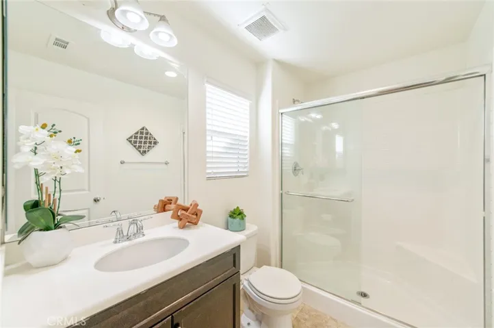 Main floor bath with a shower