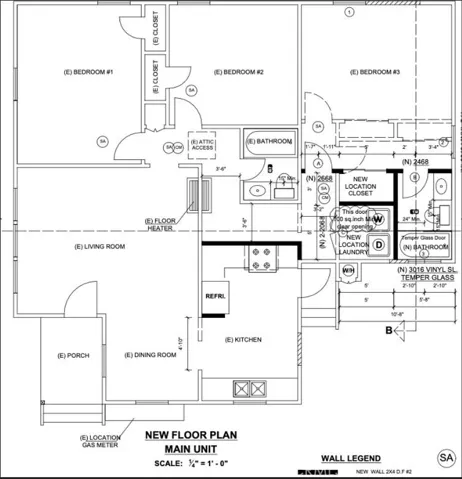 Floor Plan main house