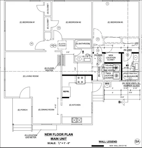 Floor Plan main house