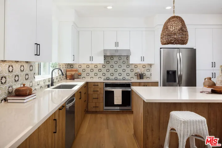 Model home kitchen used for re