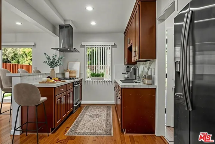 Kitchen Virtually staged