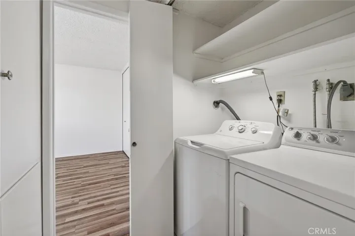 Laundry area