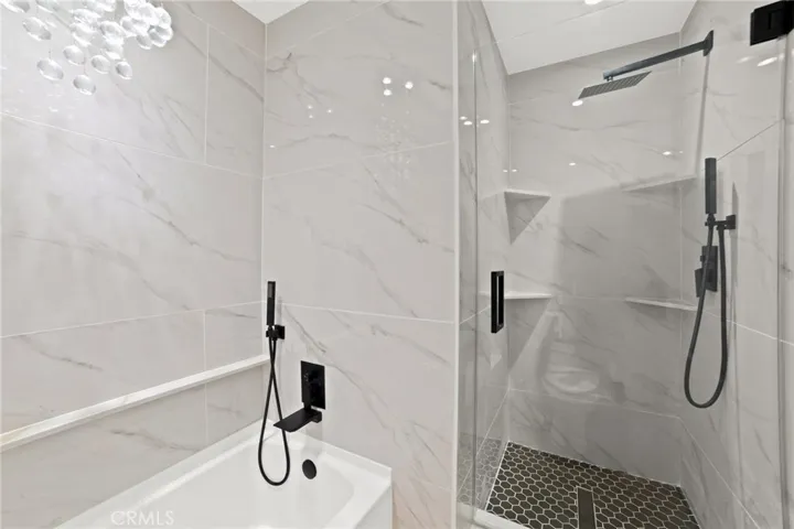 Master bathtub and shower