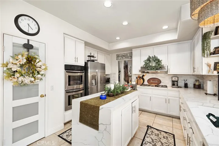 Light, Bright Kitchen with new Pantry door