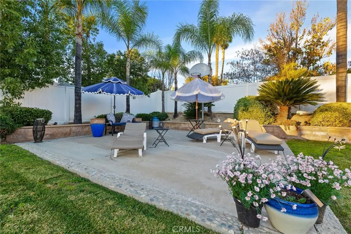 Basketball court area