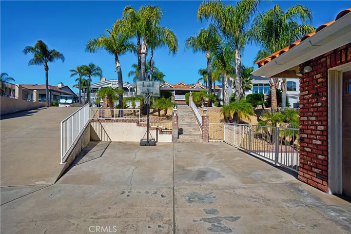 Driveway and parking