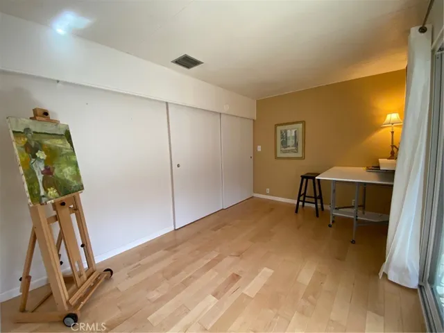 Art/Bedroom sliders closed for privacy