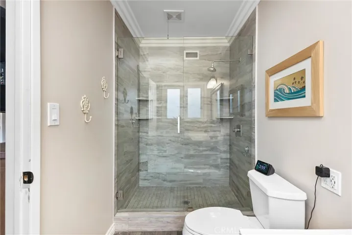 updated shower primary bath