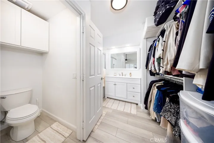 Upgraded primary bathroom