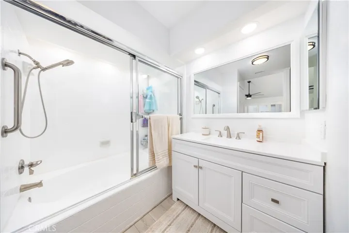 Upgraded primary bathroom