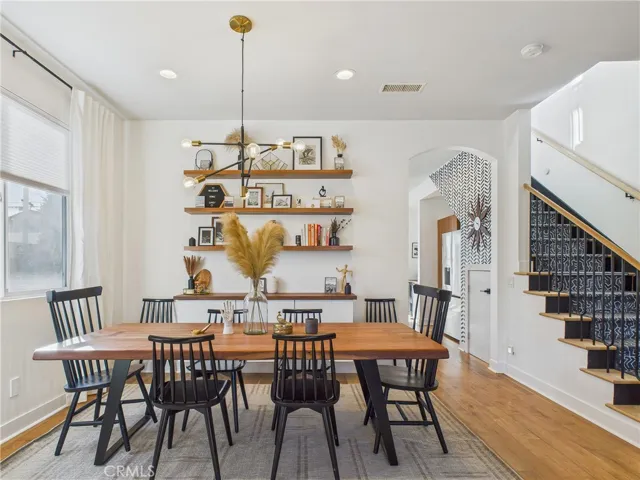 Formal Dining room off of the entry to the home