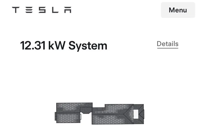 TELSA Solar Roof with 2 whole house back-up batteries.