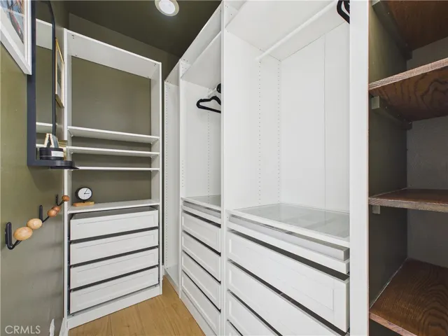 One of the primary suites closets.
