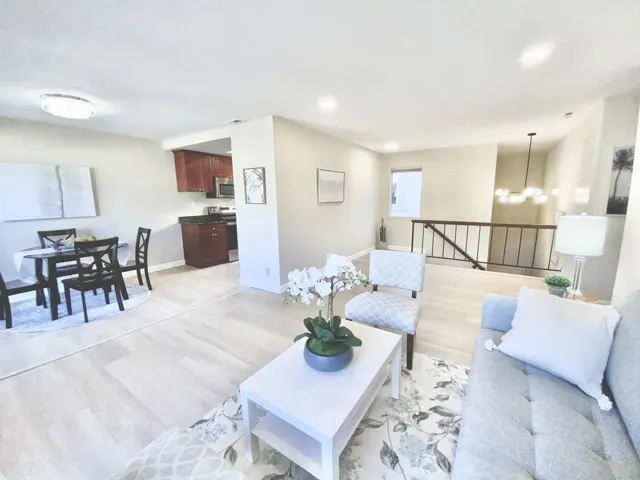dining area & living room