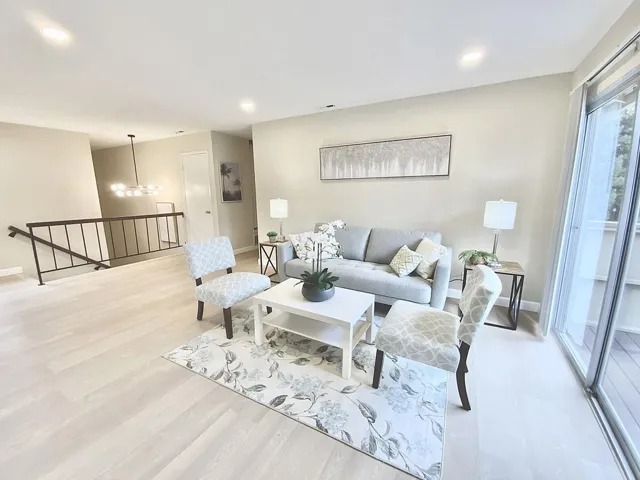 spacious living room