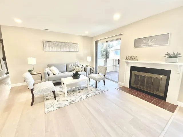 spacious living room