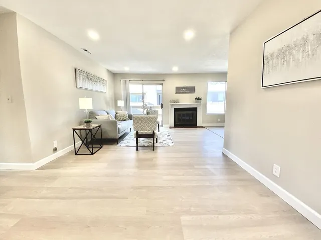 spacious living room