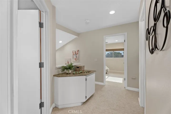 new carpeting upstairs