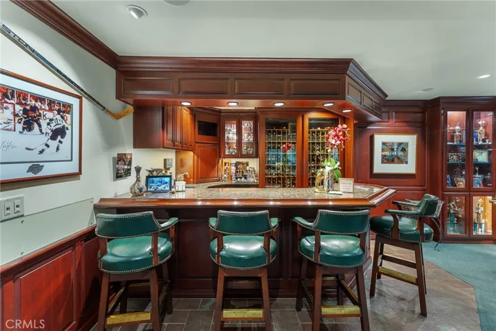 Bar area in Game Room