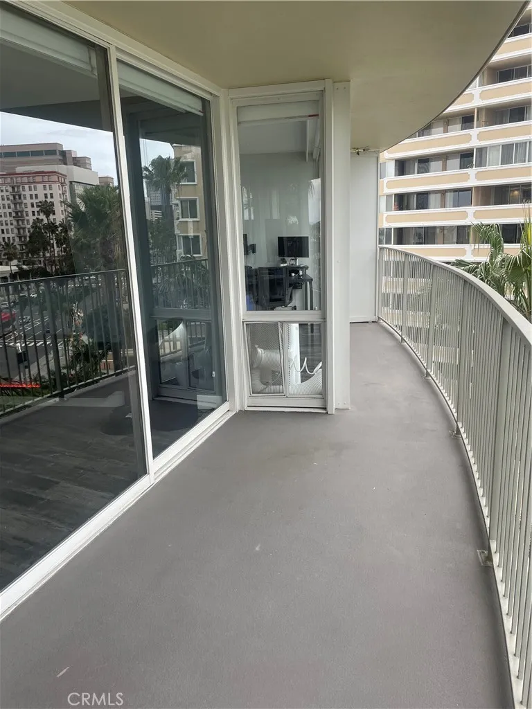 Private balcony