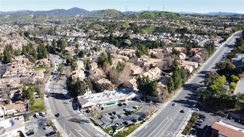 Copper Hill and Seco Canyon Intersection with Complex in the back