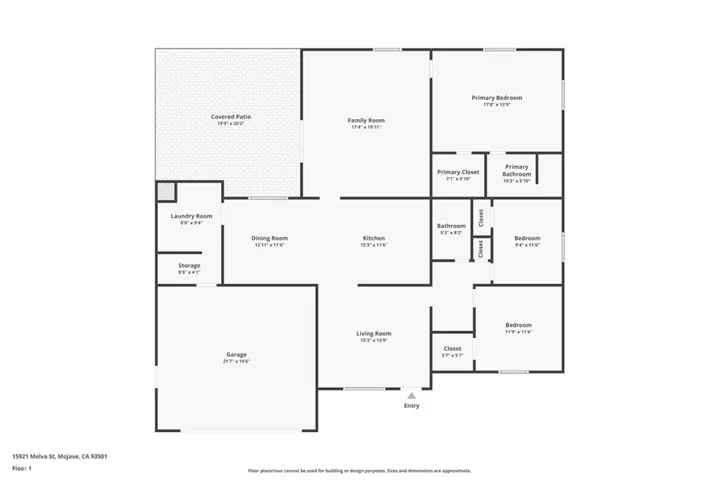 15921 Melva, Mojave, California 93501