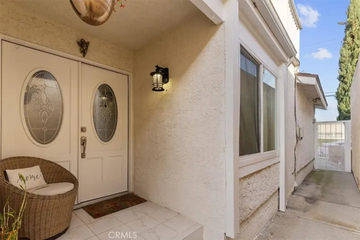 Private gated entrance