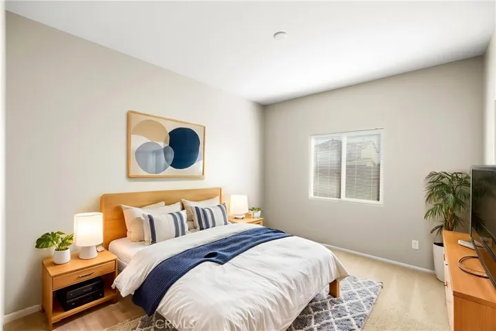 secondary bedroom Virtually staged