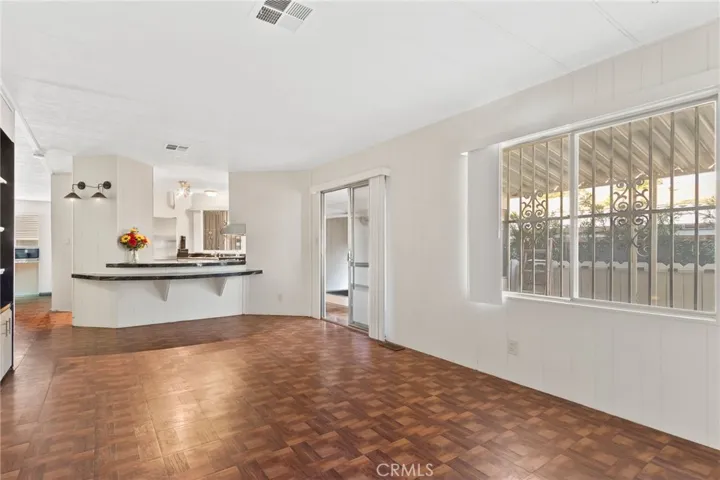 family room reversed view