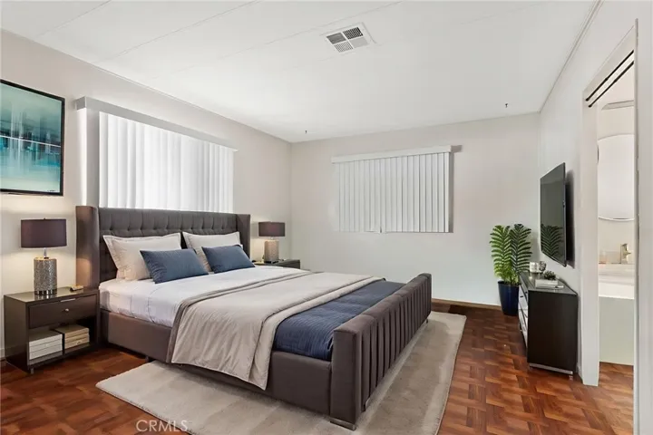 Primary suite (virtually staged)