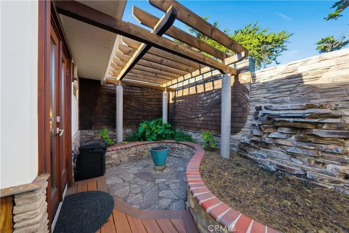 Backyard Fireplace