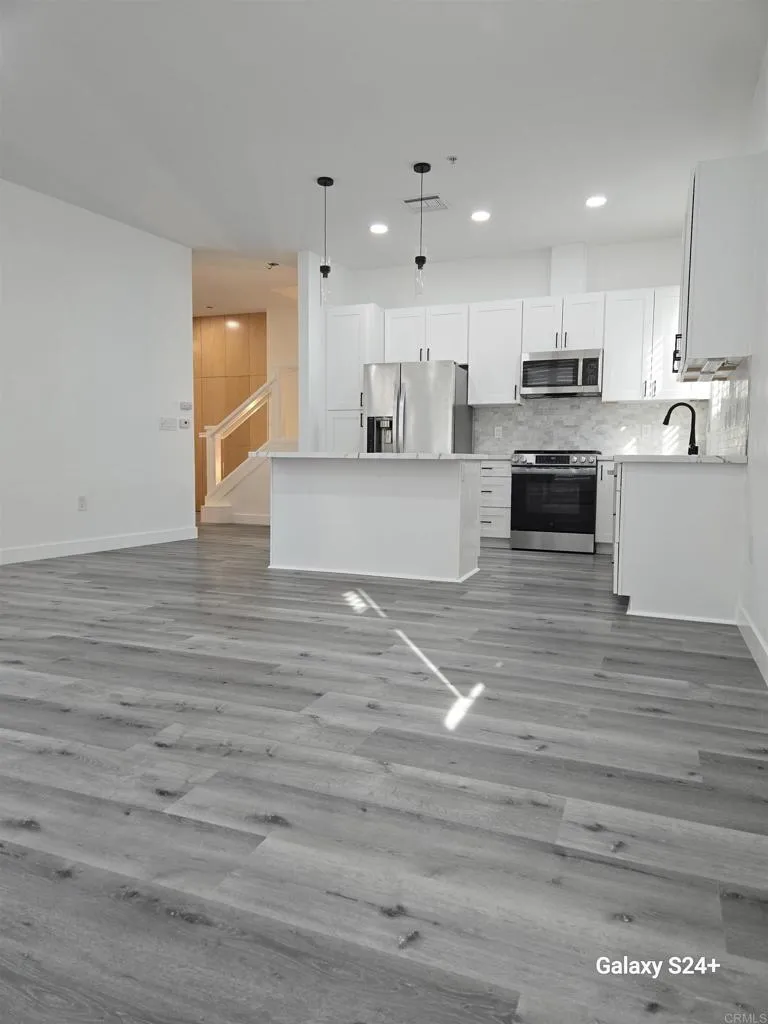Open floor plan renovated