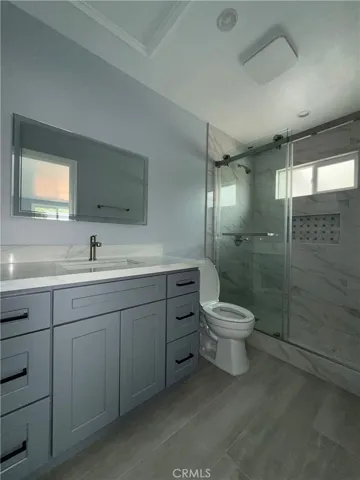 Hallway bathroom