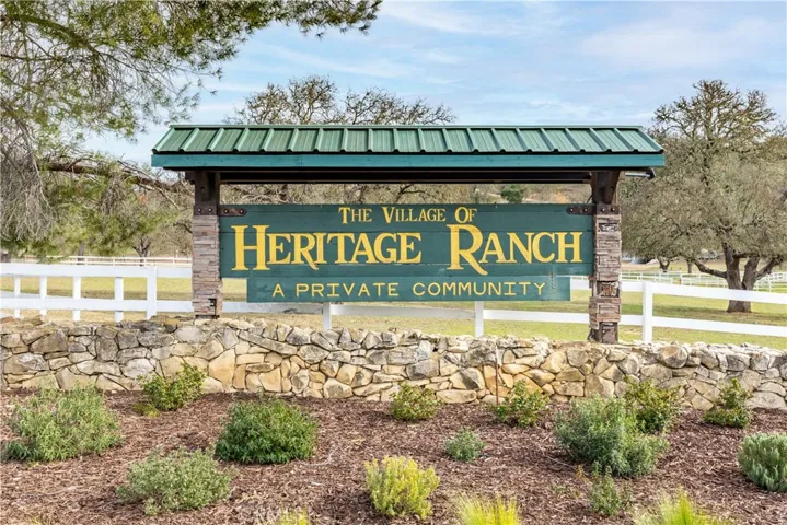 welcome to Heritage Ranch