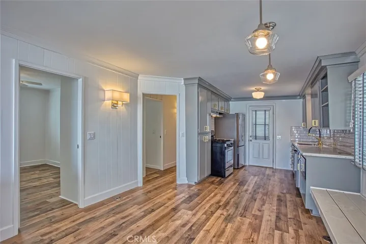 Kitchen and Living Area