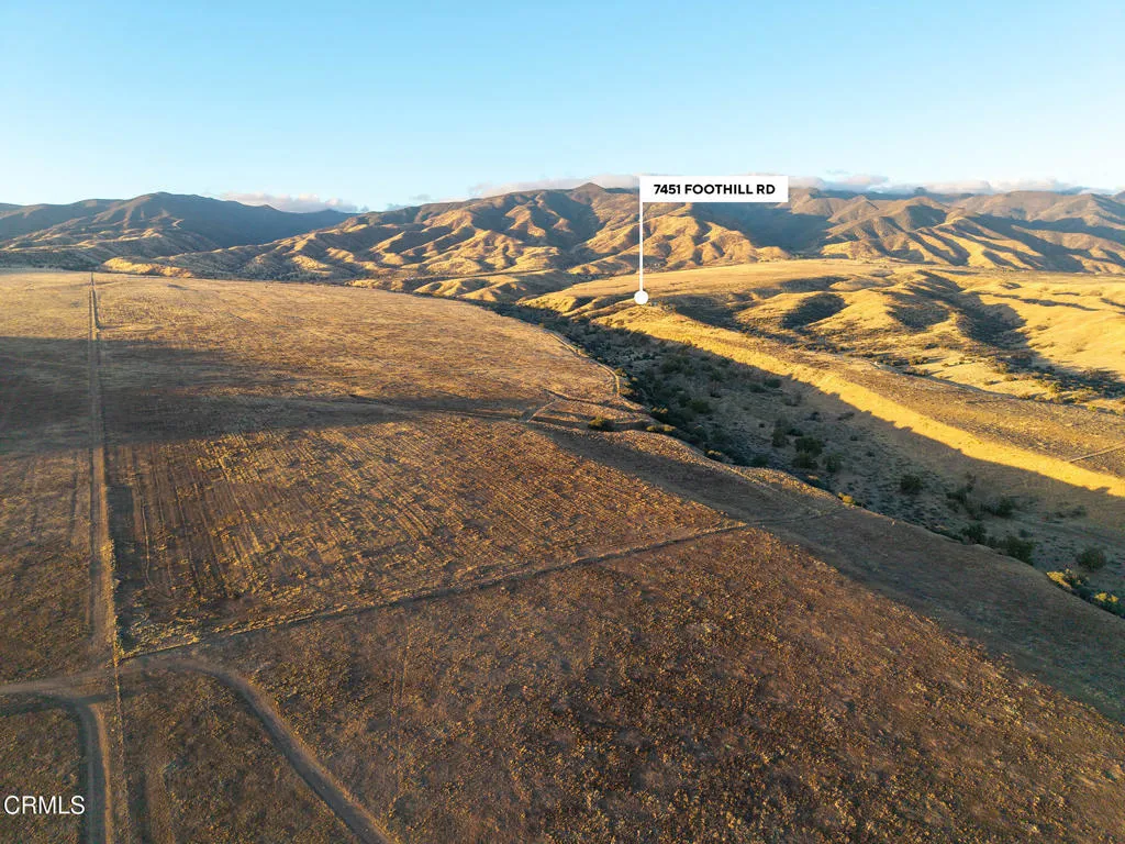 Aerial north west - 7451 Foothill Rd