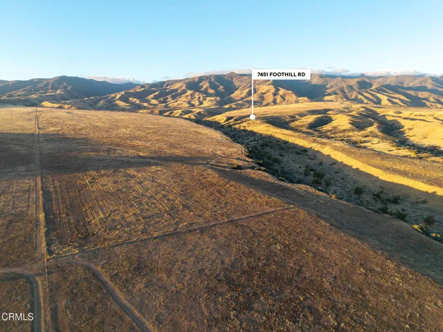 Aerial north west - 7451 Foothill Rd