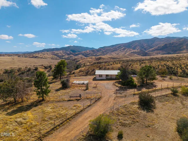 Aerial driveway - 7451 Foothill Rd