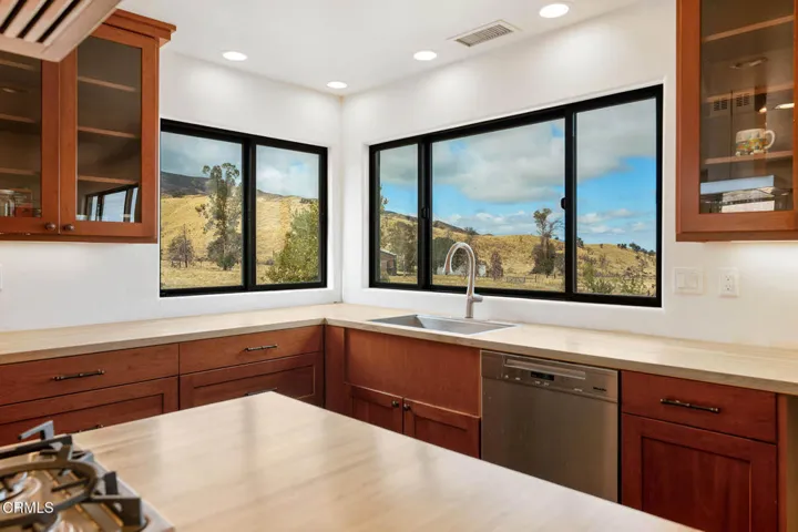 Kitchen views - 2170 Aliso Park Rd