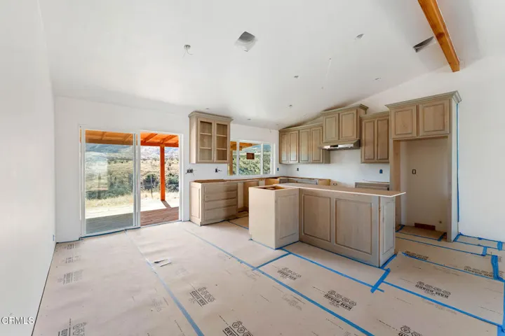 Kitchen & patio - 7451 Foothill Rd