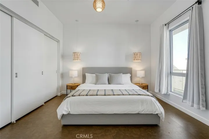 AI enhanced bedroom area