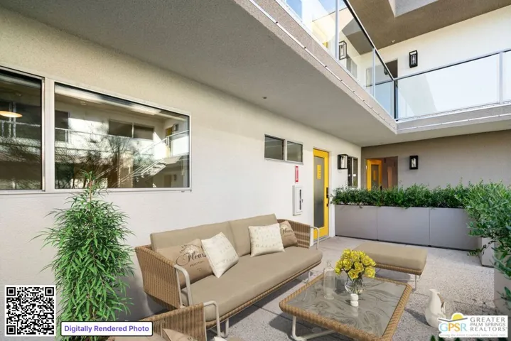 courtyard patio - digitally al