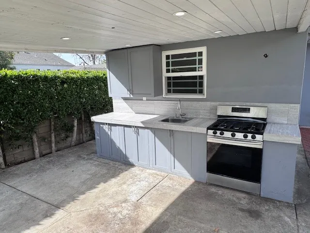 Outside Kitchen